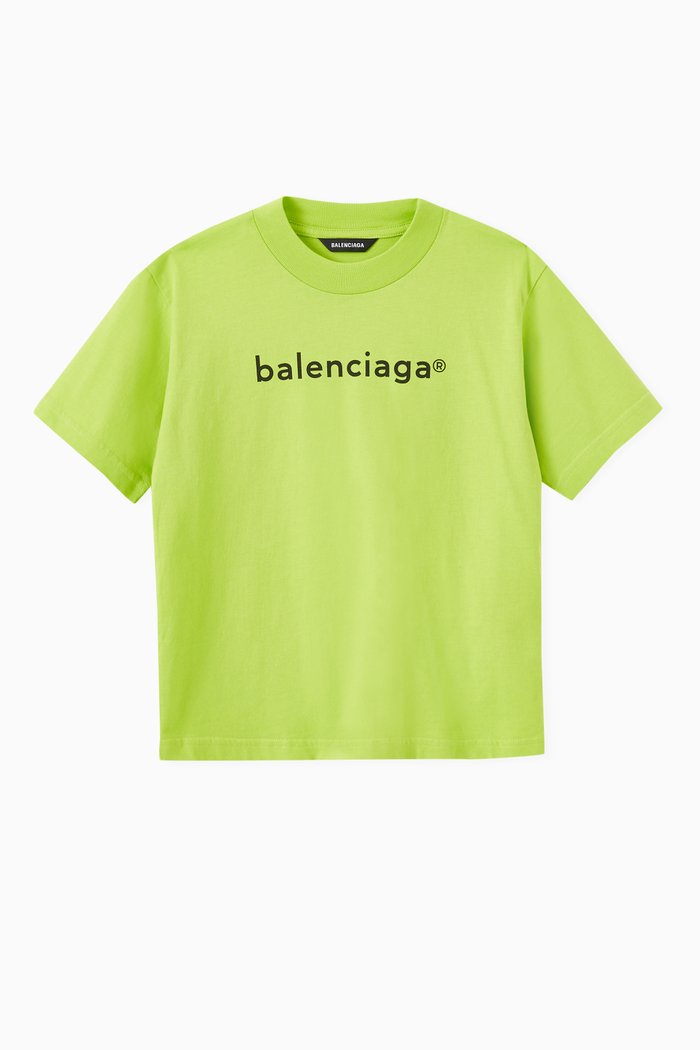 

New Copyright Logo T-shirt in Cotton Jersey, Green