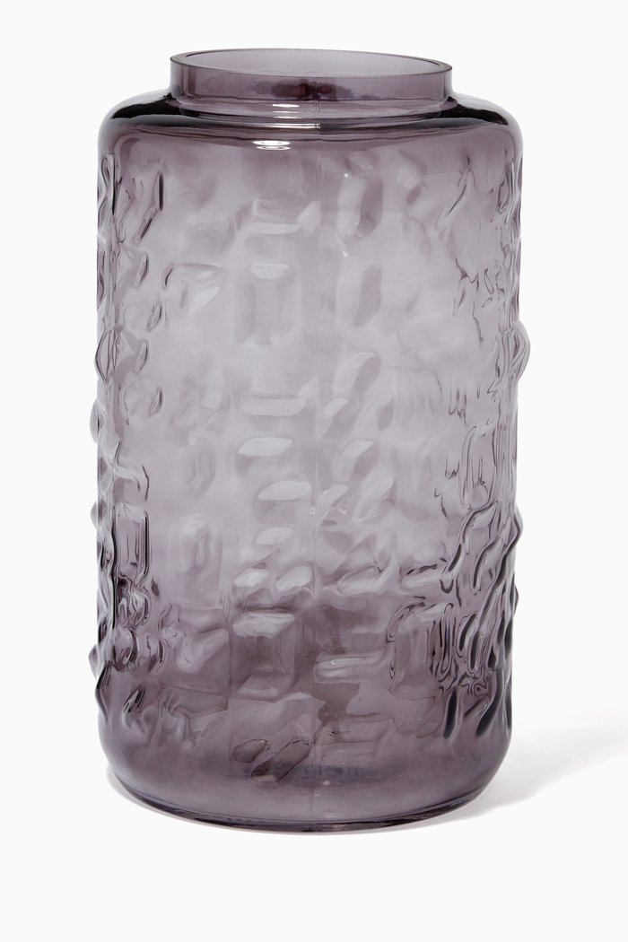 

Tombola Vase, 31cm, Grey
