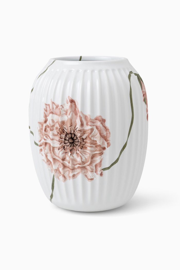 

Hammershøi Poppy Vase, 21cm, White