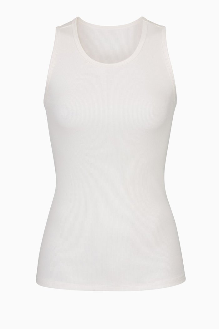 

Boyfriend Tank, White