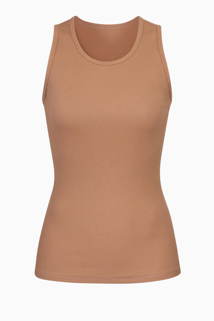 

Boyfriend Tank, Brown