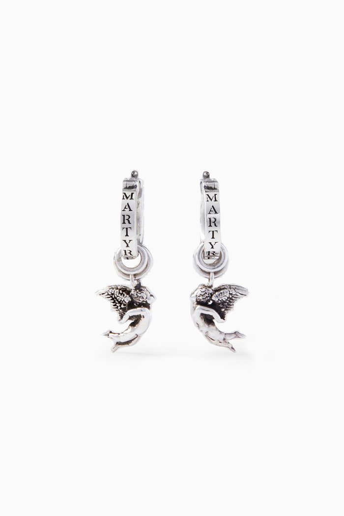 

Small Arcadia Hoops in Sterling Silver