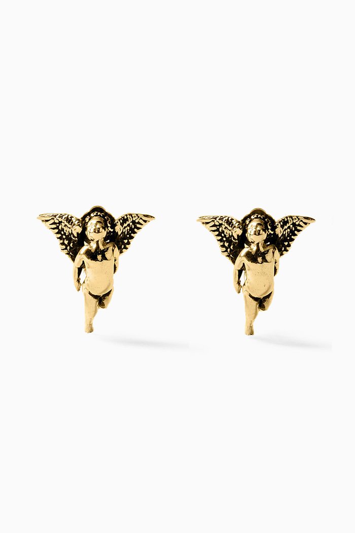 Oslan Earrings in 14kt Yellow Gold