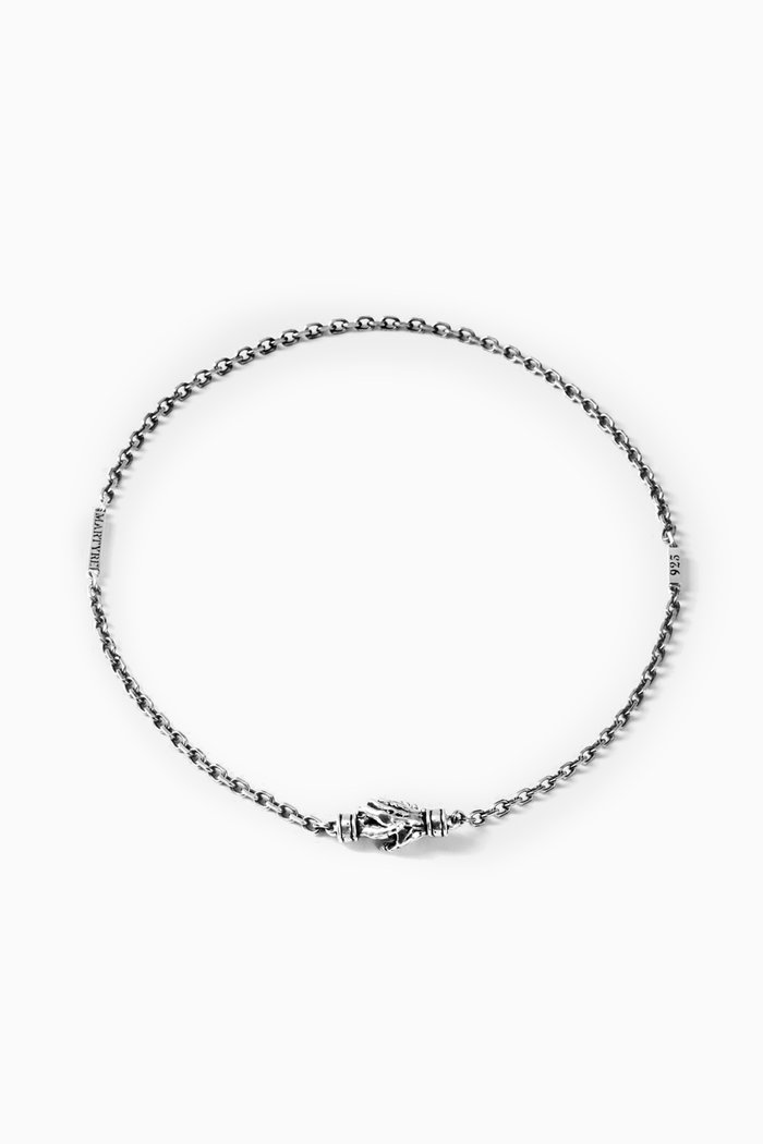 

Lennox Choker in Sterling Silver