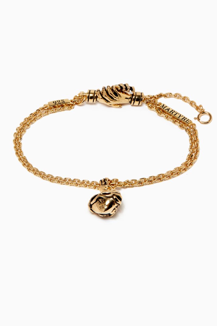 

Maya Bracelet in 14kt Gold Vermeil