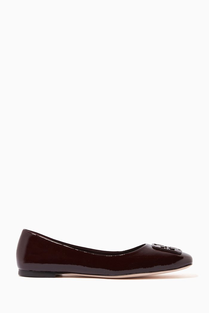 

Georgia Ballet Flats in Patent Leather, Purple