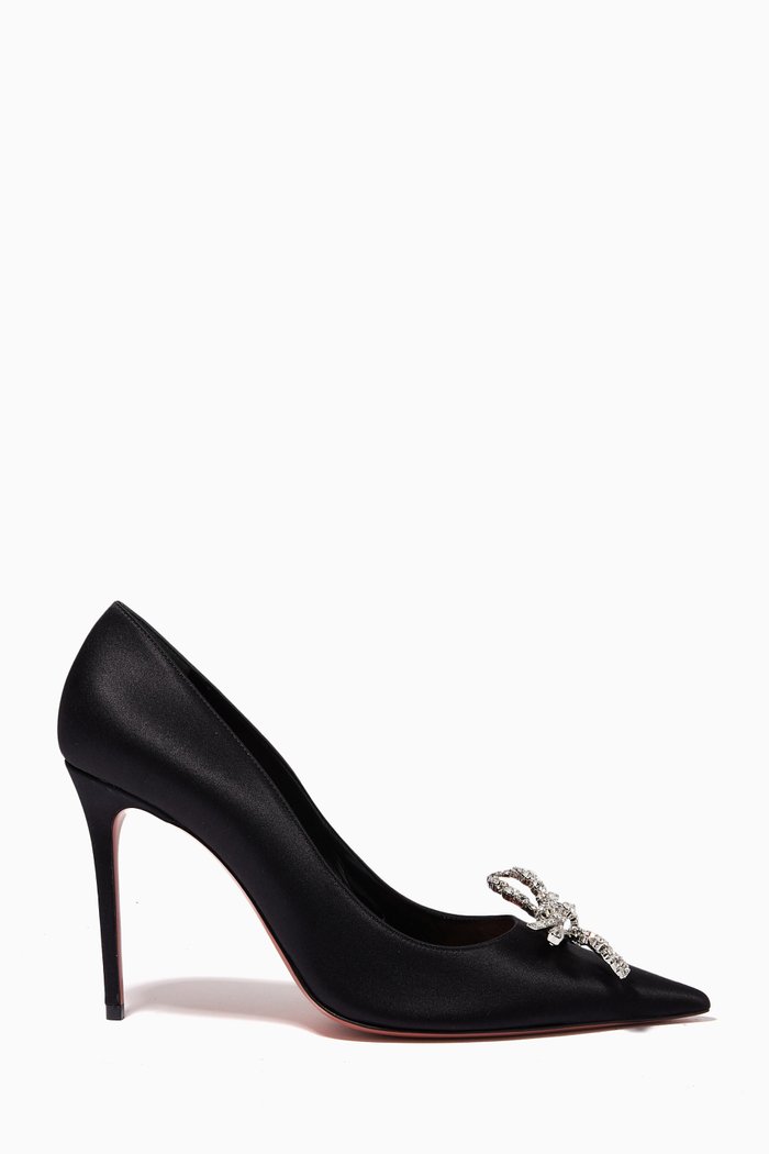 

Rosie Pumps in Satin, Black