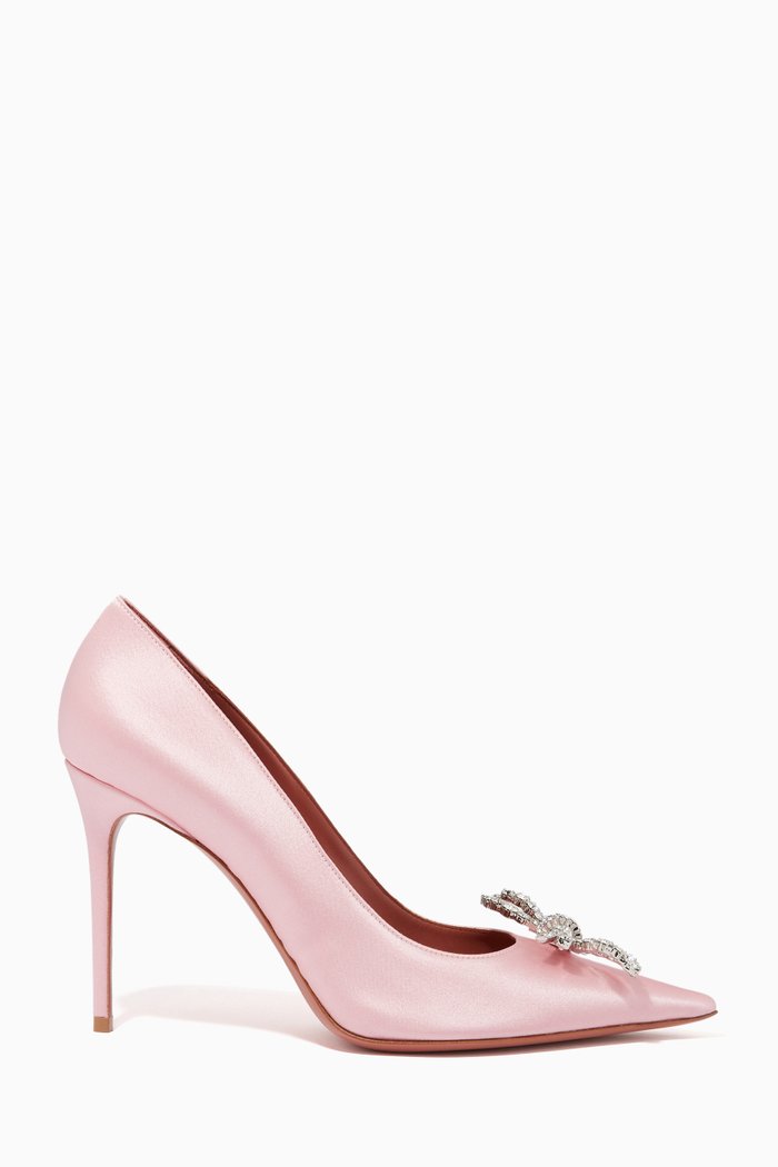 

Rosie Pumps in Satin, Pink