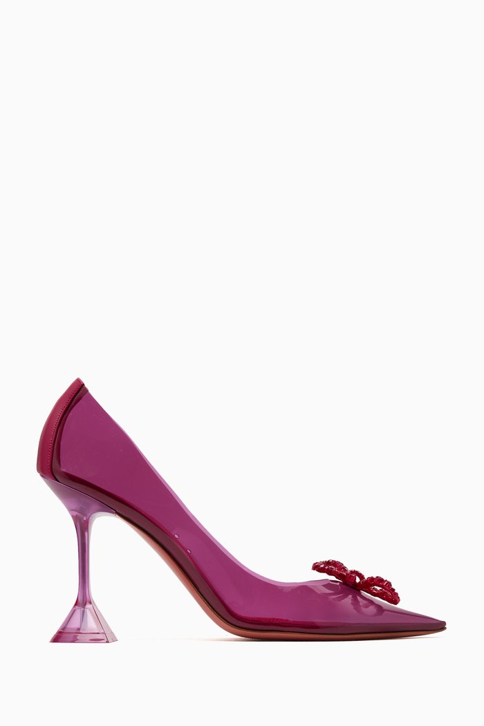 

Rosie Glass Pumps in PVC, Pink