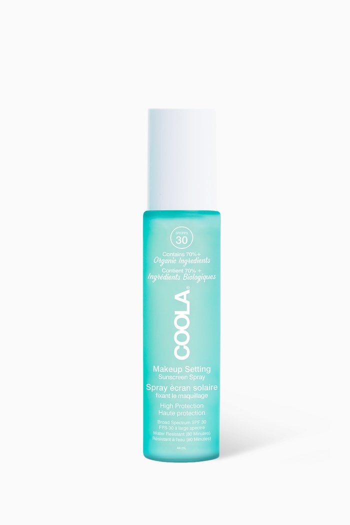 

Coola Makeup Setting Spray Organic Sunscreen SPF 30, 44ml, Blue