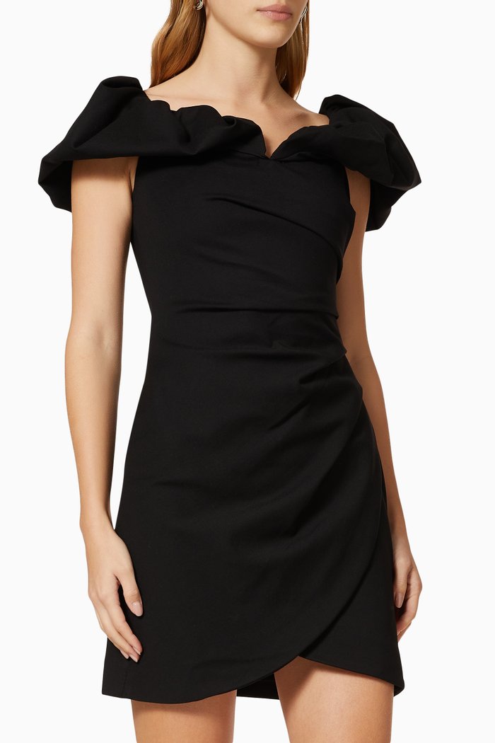 

Zanzibar Mini Dress, Black