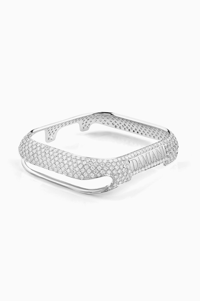 

Cover DAMIANI™ with Diamond Pavé in 18kt White Gold compatible with the Apple Watch™*, 40mm