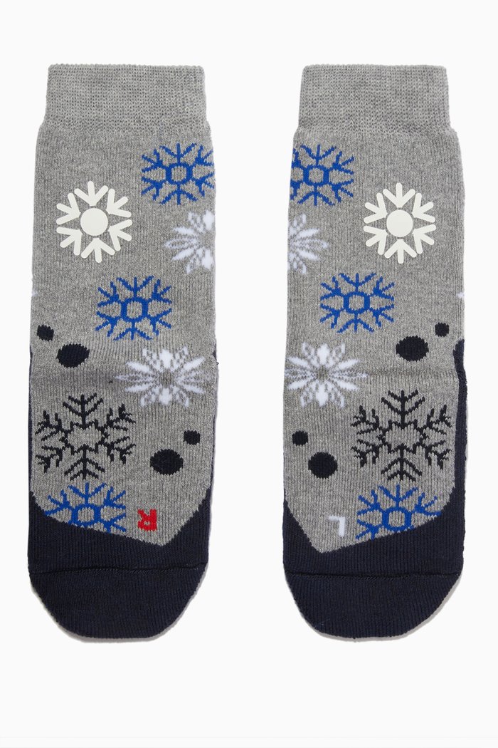 

Active Snowstars Socks in Knit, Grey