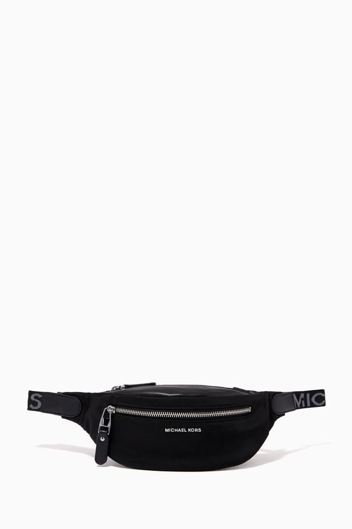 

Medium Hudson Belt Bag in Nylon, Black