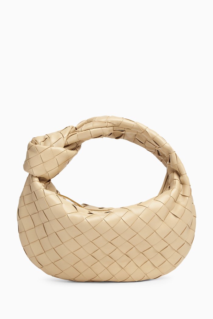 

Mini Jodie Bag in Intrecciato Nappa, Neutral