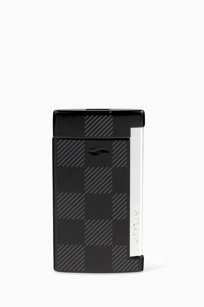 

Slim 7 Chrome Finish Lighter, Black