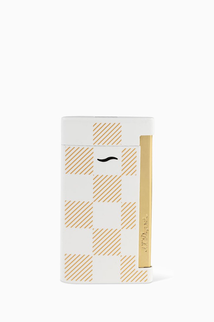 

Slim 7 Chrome Finish Lighter, White