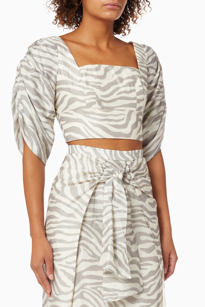 

Profound Top in Crepe, Multicolour