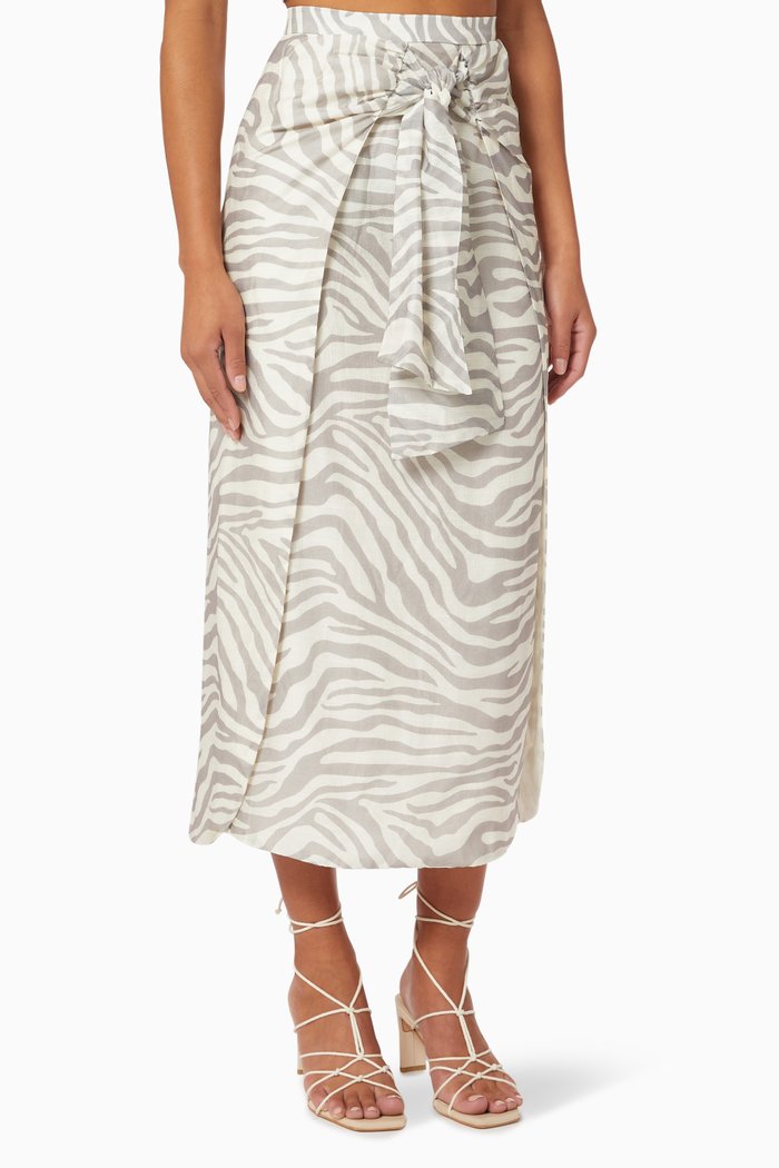 

Profound Skirt in Crepe, Multicolour