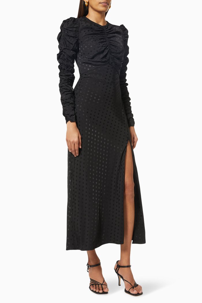 

Critique Dress in Crepe, Black