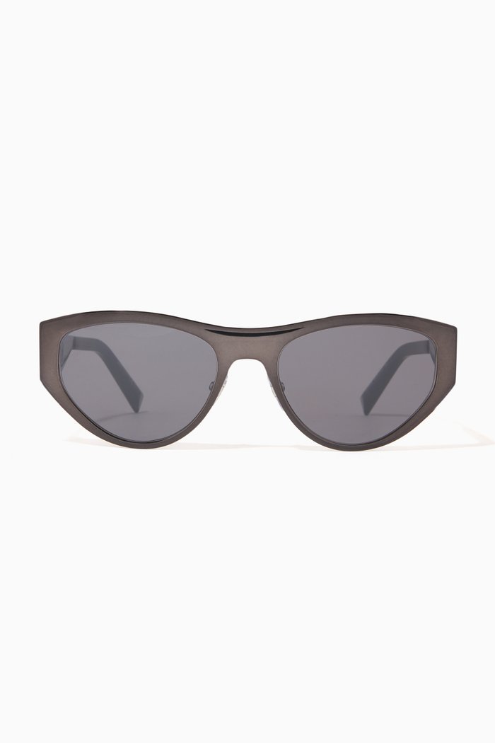 

D-Frame Sunglasses in Acetate, Black