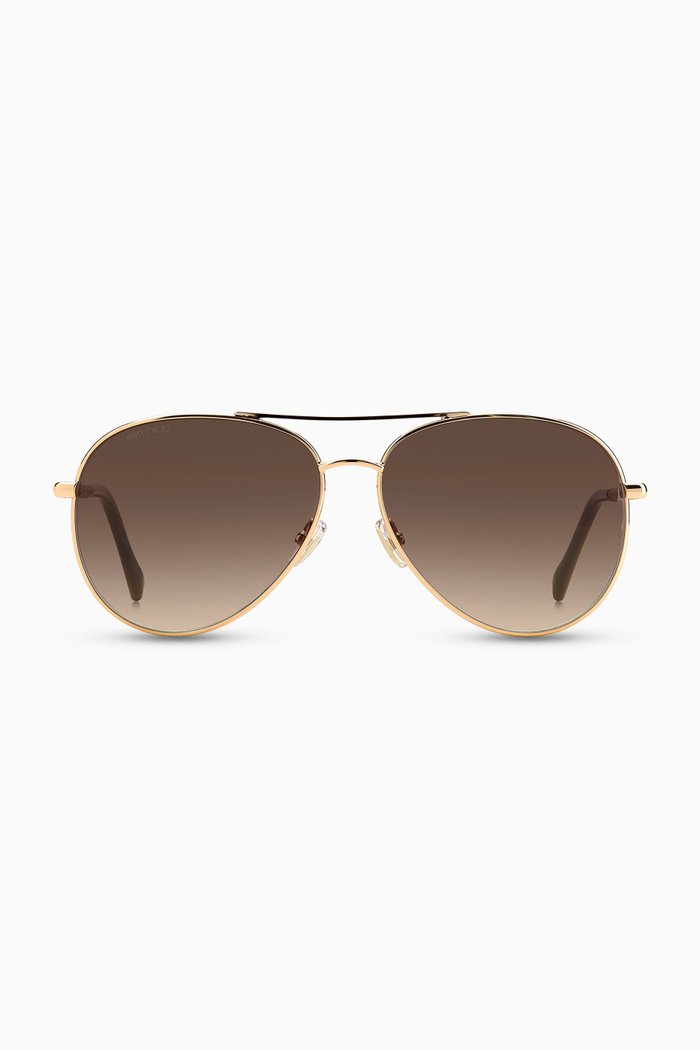 

Devan Aviator Sunglasses in Metal, Gold