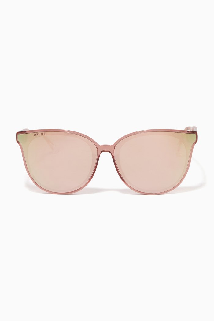 

Jaime Sunglasses in Acetate, Rose gold