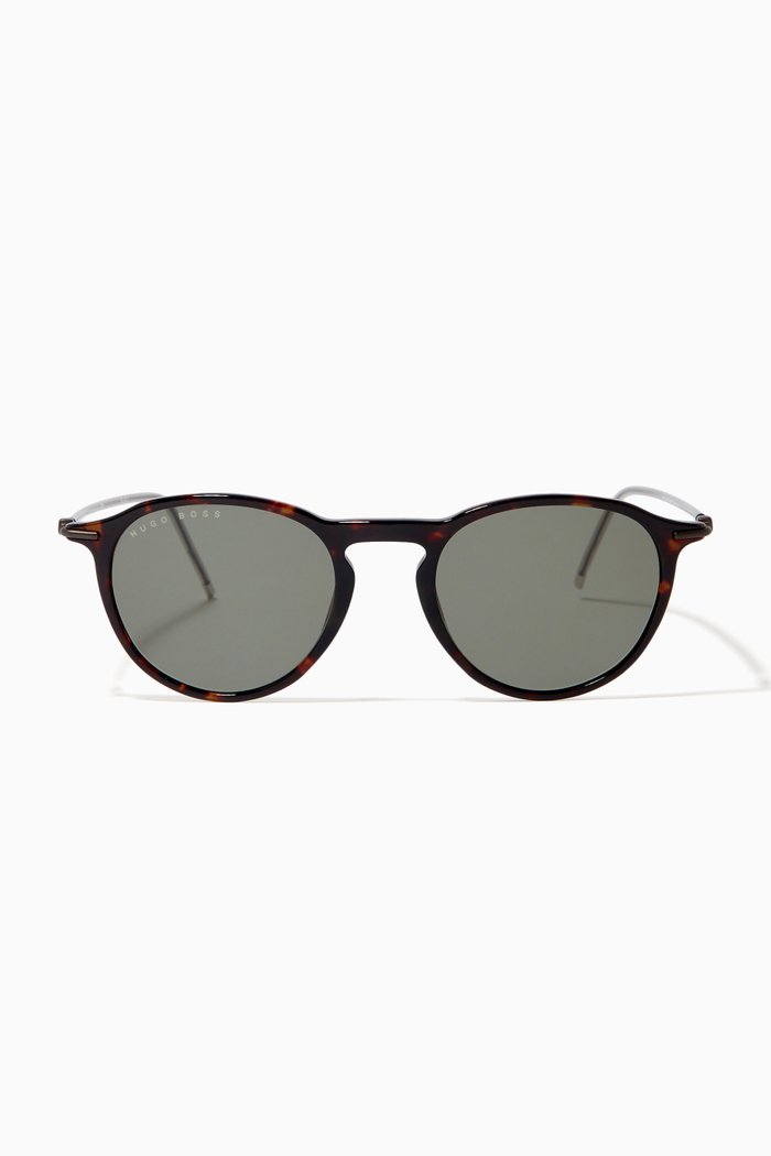 

Round Sunglasses, Brown
