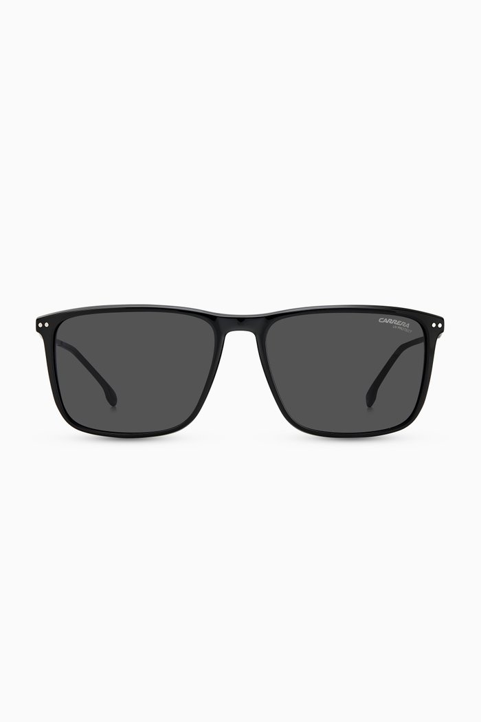 

8049/S Square Sunglasses in Polyamide, Brown