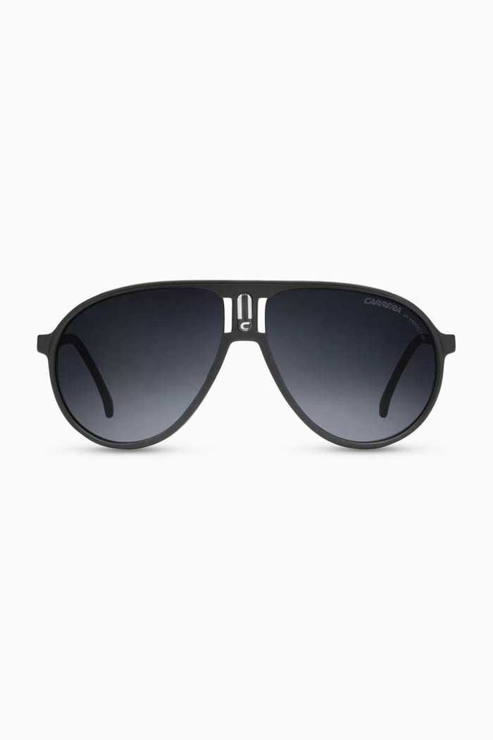 Champion Aviator Sunglasses in Polyamide, Black