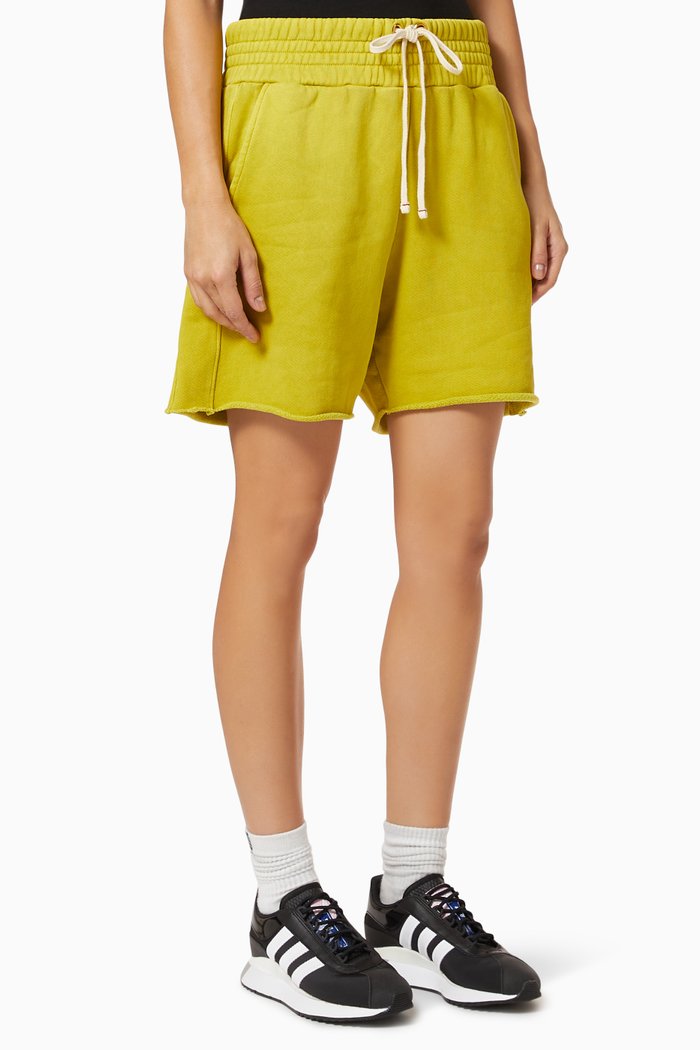 

Yacht Shorts in Cotton Terry, Yellow