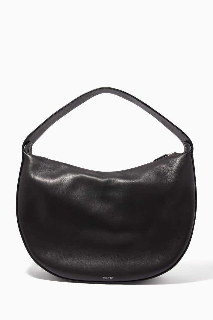 

Small Allie Shoulder Bag in Calfskin, Black