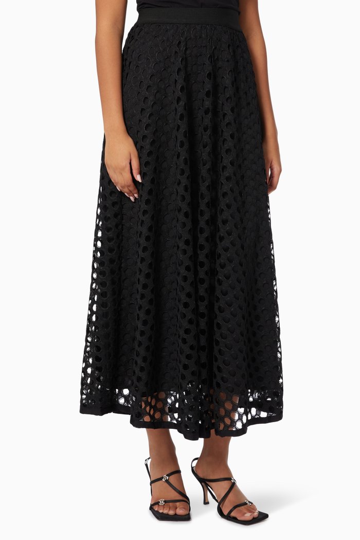 

Sona Midi Skirt, Black