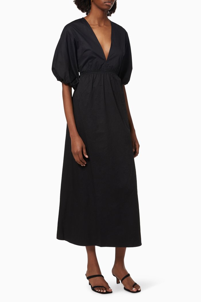 

Rosanna Backless Dress, Black