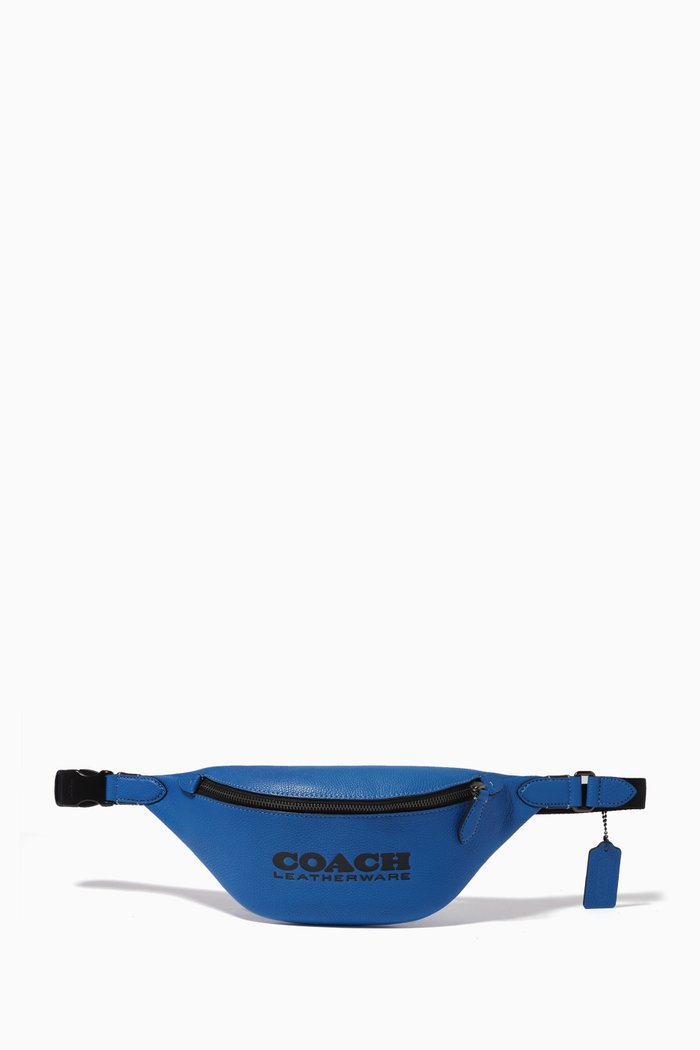 

Charter Belt Bag 7 in Leather, Blue