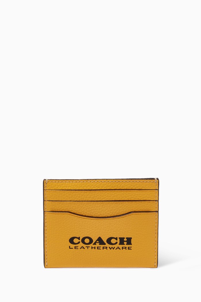 

Card Case in Pebbled Leather, Black