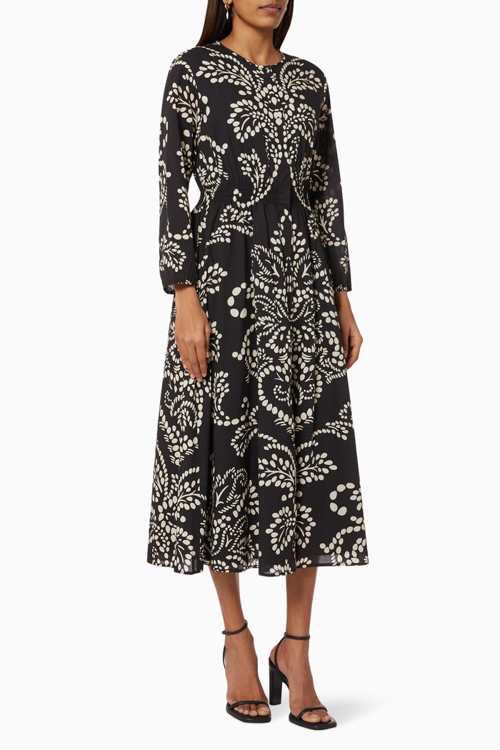 

Orata Dress in Voile, Multicolour