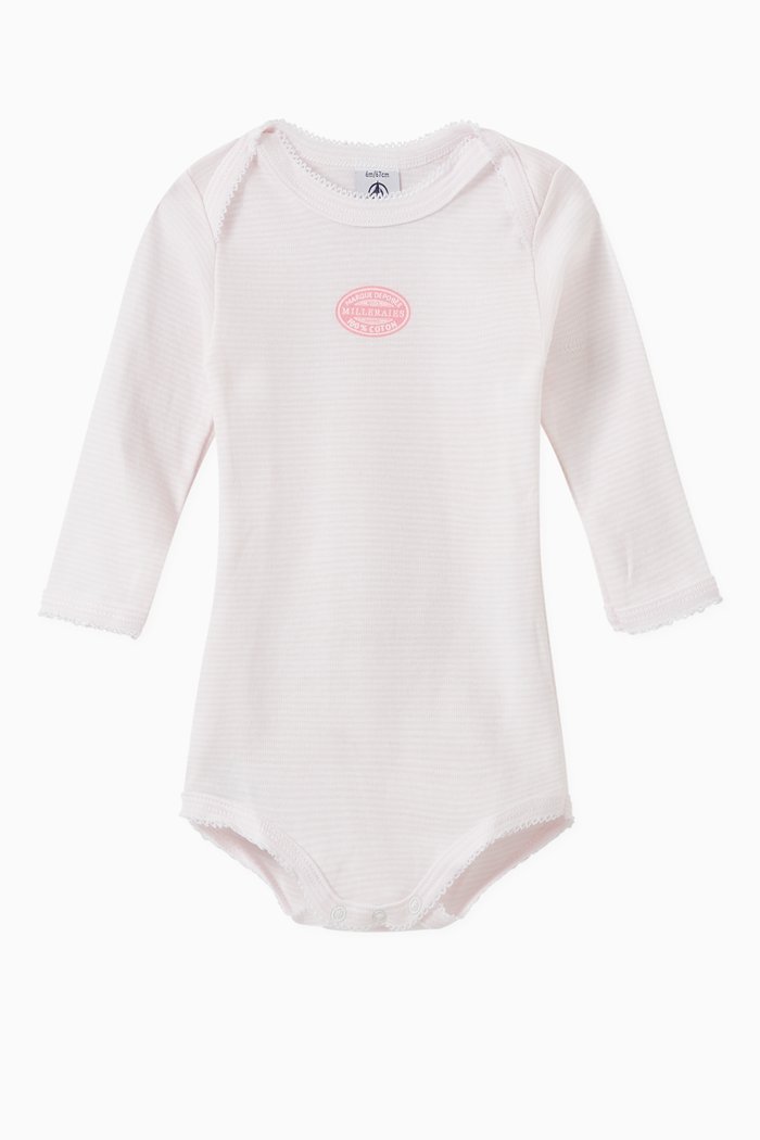 

Milleraies Stripe Bodysuit in Cotton, Multicolour