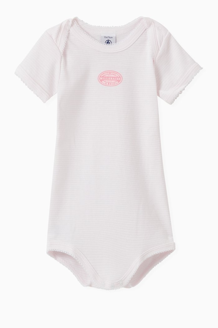 

Milleraies Stripe Bodysuit in Cotton, Multicolour