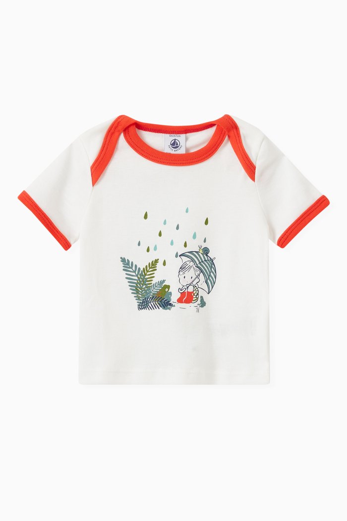 

Short Sleeve T-shirt in Cotton, White