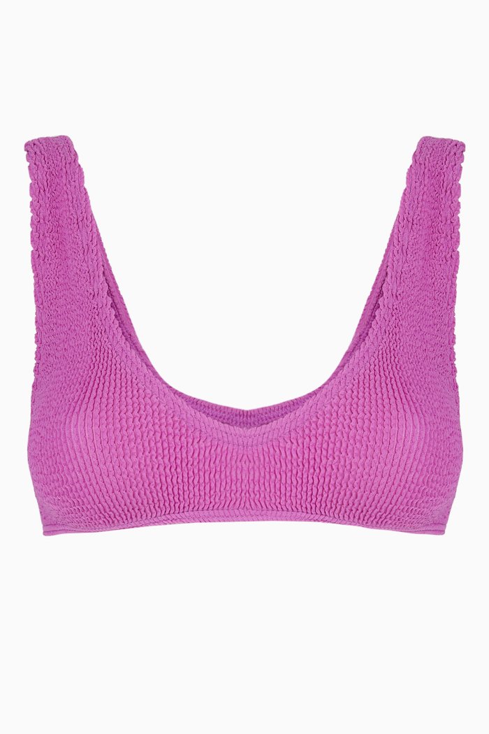 

Scout Crop Eco Bikini Top, Purple
