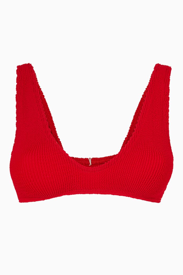 

Scout Crop Eco Bikini Top, Red