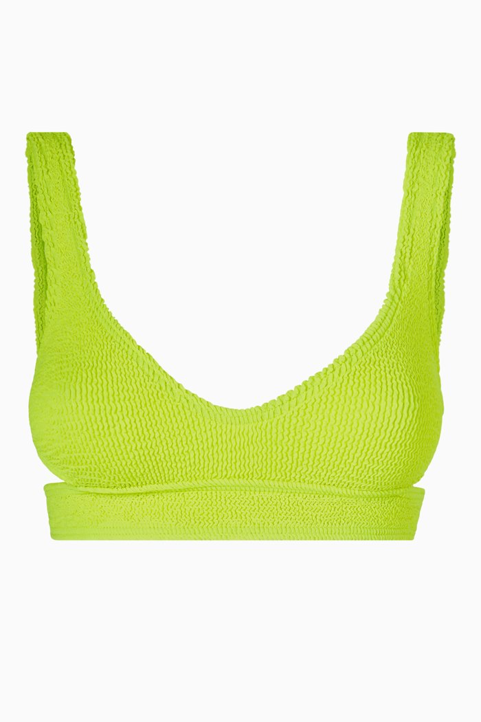 

Nino Eco Crop Bikini Top, Yellow