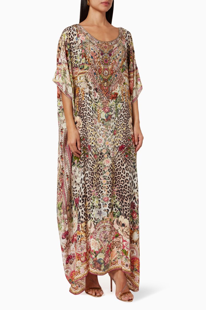 

Anarchy at Annabels Kaftan in Silk, Multicolour