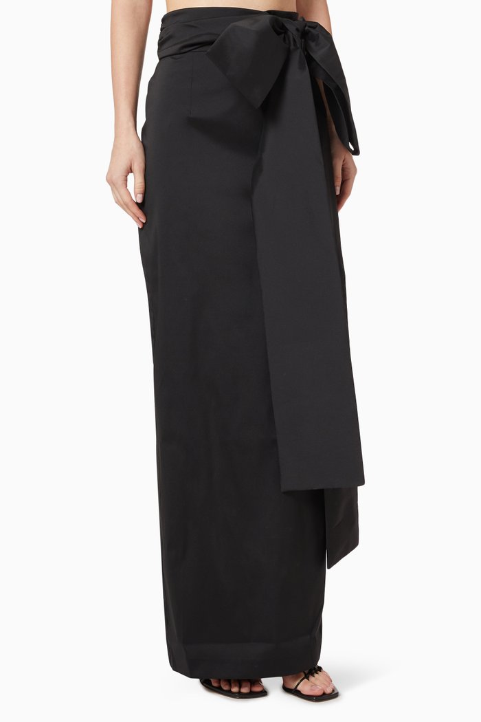 

Bernard Skirt in Taffeta, Black