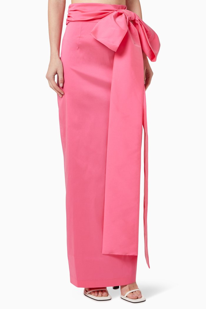

Bernard Skirt in Taffeta, Pink