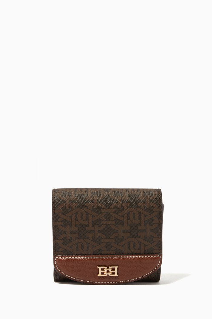 

Blessy Wallet in TPU Monogram, Brown