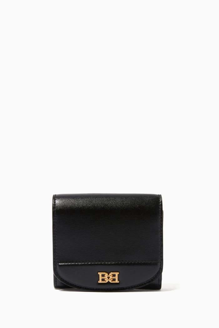 

Blessy Wallet in Leather, Black