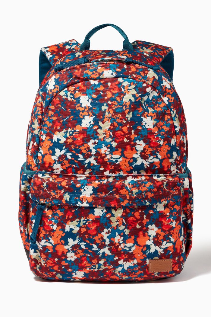 

Printed Montana Rucksack in Cotton, Multicolour
