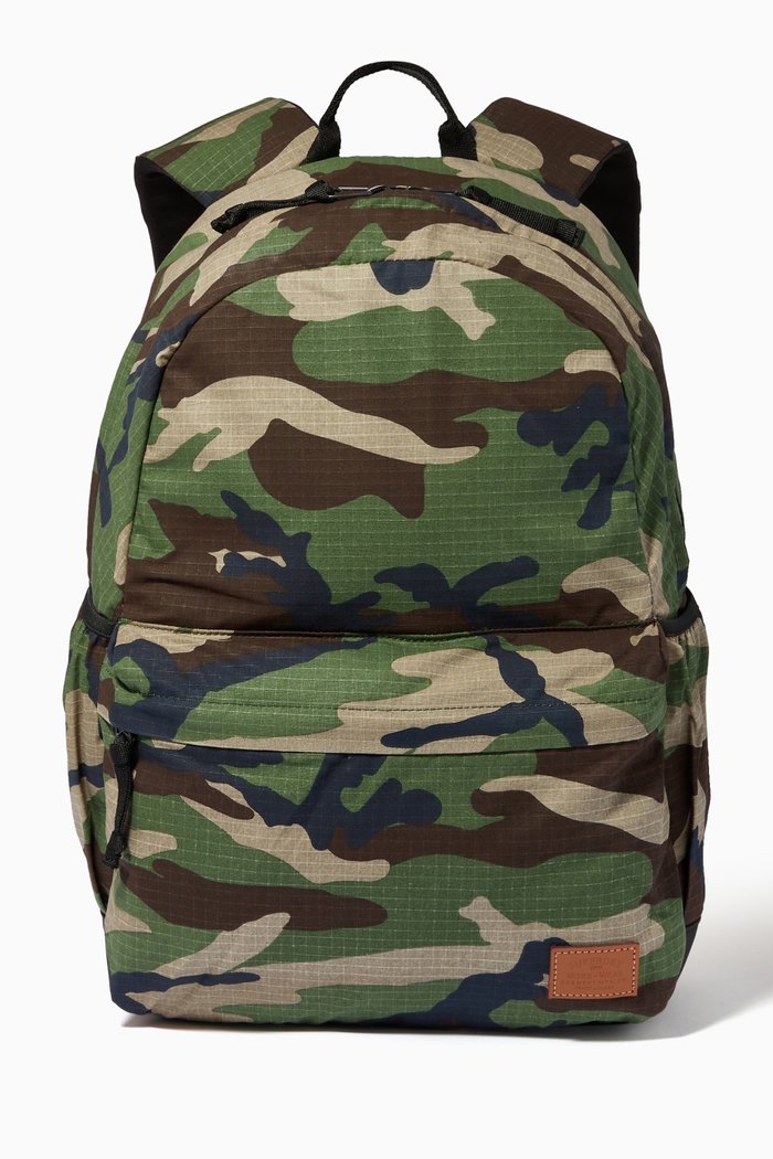 

Printed Montana Rucksack in Cotton, Multicolour